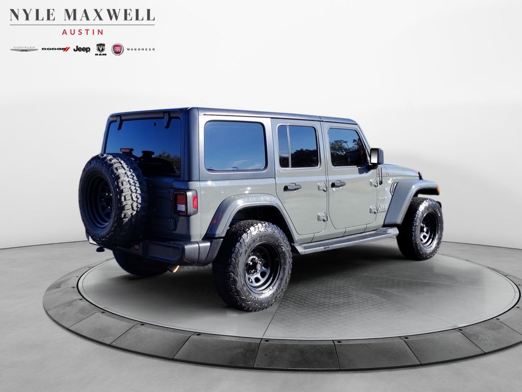 Used Car 2021 Jeep Wrangler  Unlimited Sahara For Sale Under $25,000 In Austin, Texas
