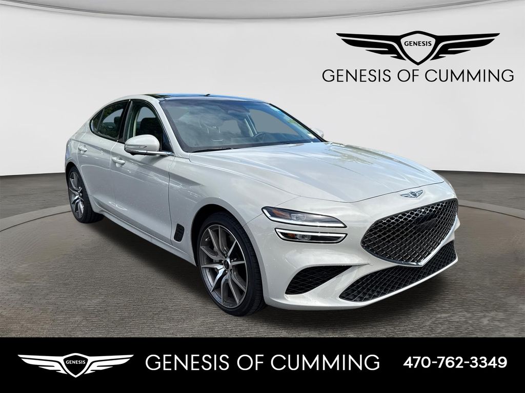 Vatna Gray 2026 Genesis G70 Sedan Rear-Wheel Drive 8-Speed Automatic