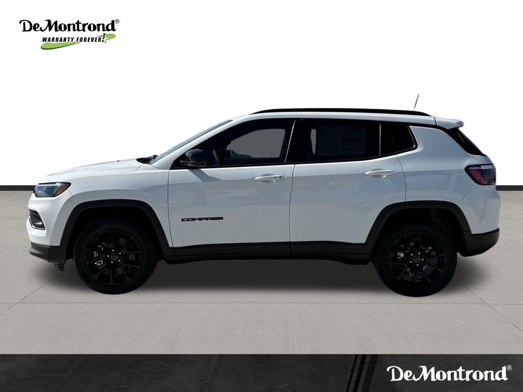 2026 Jeep Compass Latitude White/off-white at Bayshore Chrysler Jeep Dodge Ram