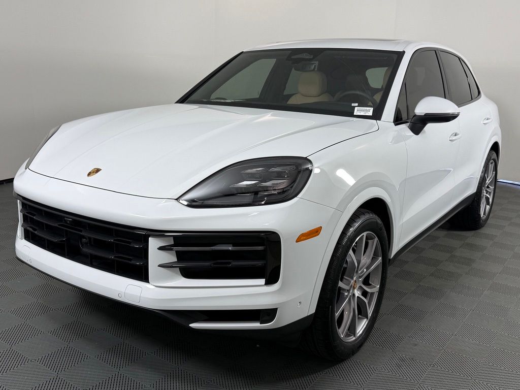 Carrara White 2026 Porsche Cayenne SUV / Crossover All-Wheel Drive 8-Speed Automatic