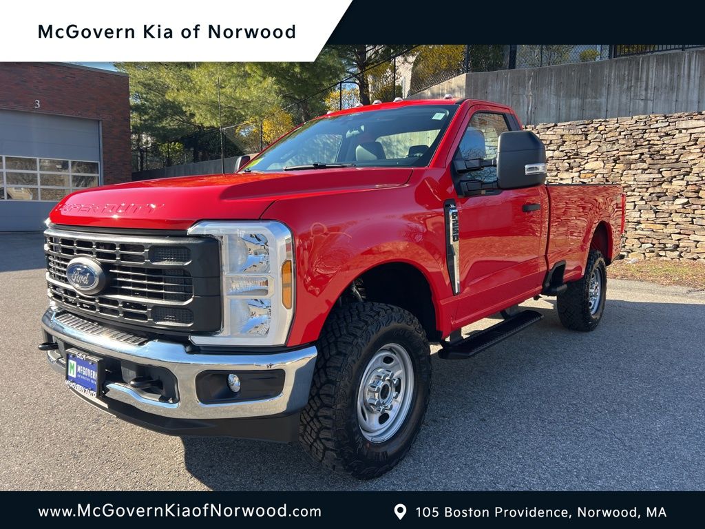 Race Red 2026 Ford F-250 Super Duty XL Regular Cab LB 4WD Pickup Truck Four-Wheel Drive Automatic