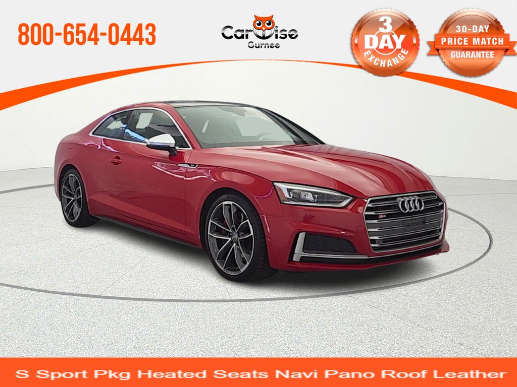 2018 Audi S5 3.0T quattro Premium Plus Coupe AWD