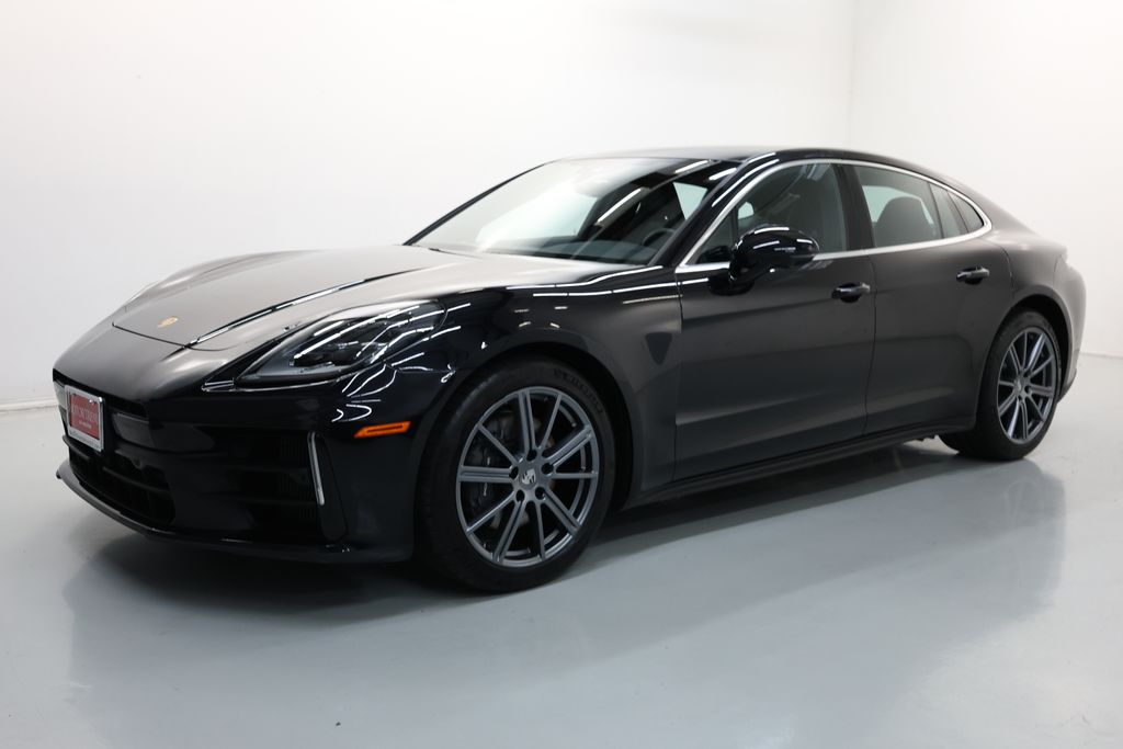 Jet Black Metallic 2025 Porsche Panamera Sedan Rear-Wheel Drive 8-Speed Automatic