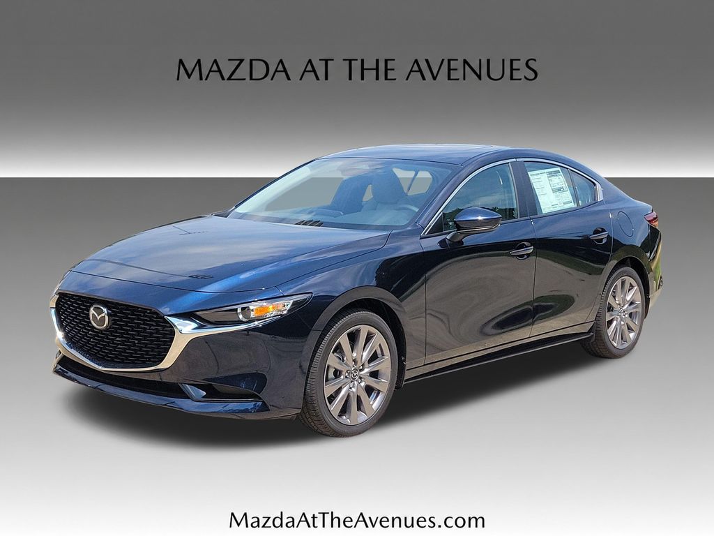 Crystal Blue 2026 Mazda MAZDA3 Sedan Front-Wheel Drive 6-Speed Automatic