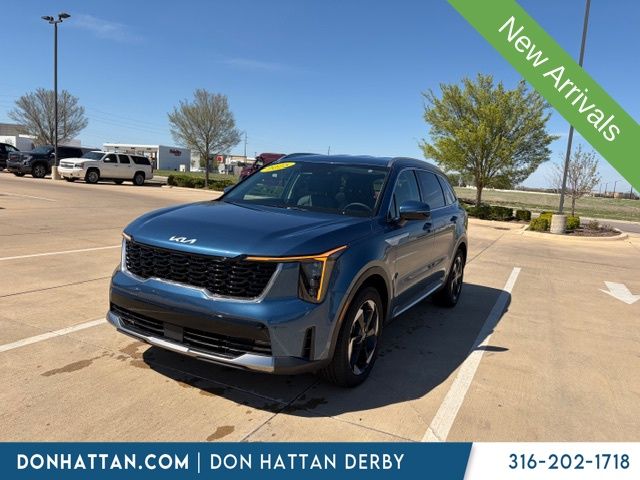 Mineral Blue 2025 Kia Sorento Hybrid EX AWD SUV / Crossover All-Wheel Drive 6-Speed Automatic