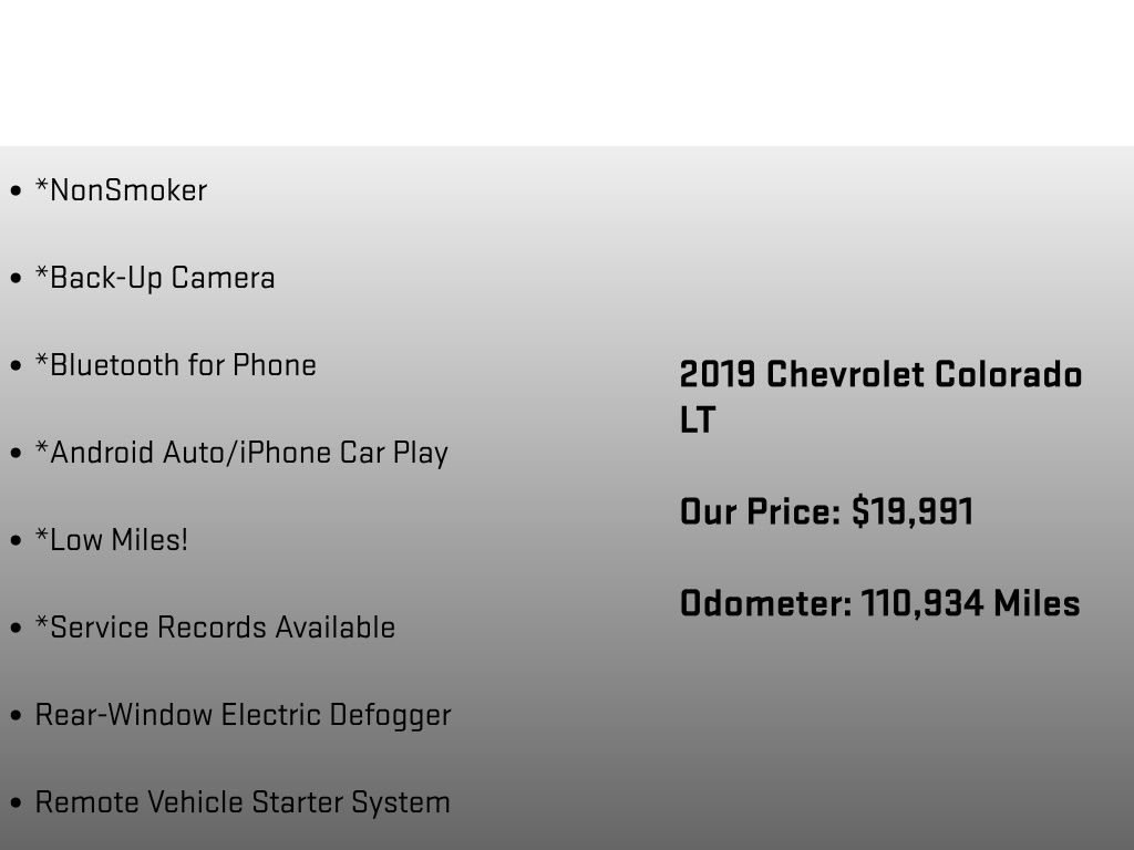 2019 Chevrolet Colorado LT - 11