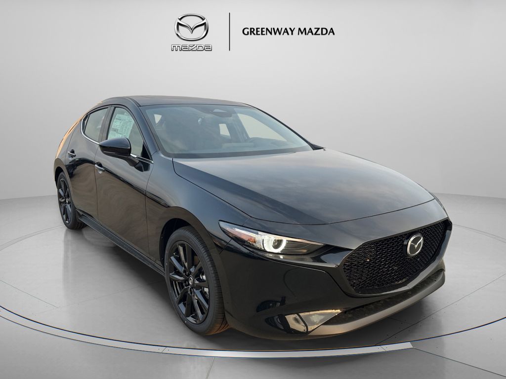 Jet Black Mica 2026 Mazda MAZDA3 2.5 S Premium Hatchback FWD Hatchback Front-Wheel Drive 6-Speed Manual