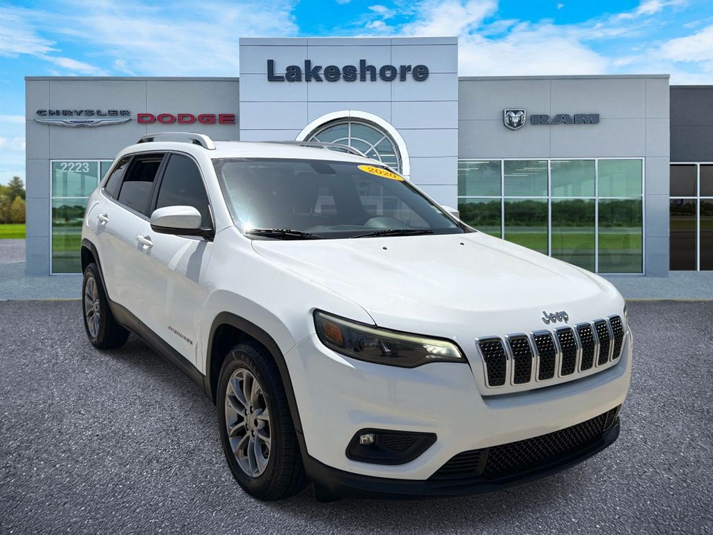 Bright White Clearcoat 2020 Jeep Cherokee SUV / Crossover Front-Wheel Drive 9-Speed Automatic