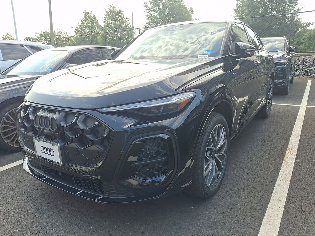 Mythos Black Metallic 2026 Audi Q5 Sportback Sedan All-Wheel Drive 7-Speed Automatic