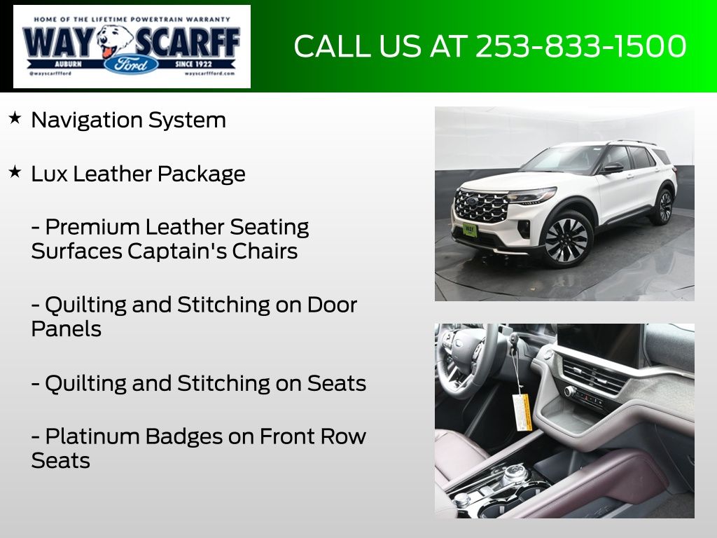 2026 Ford Explorer Platinum