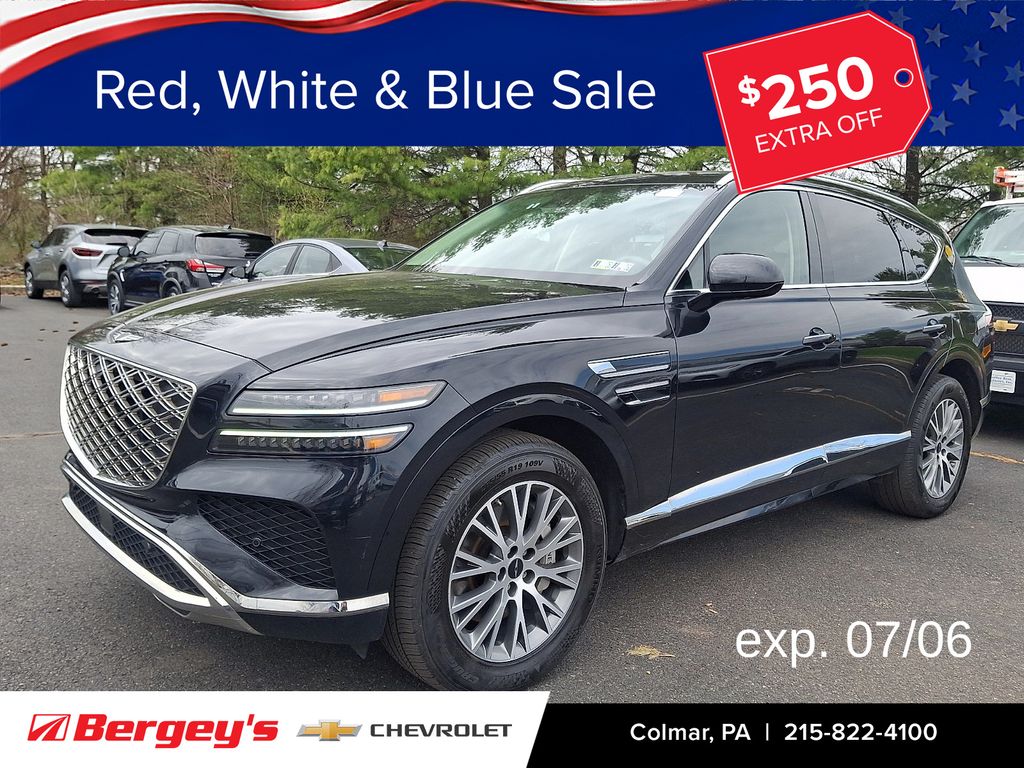 Vik Black 2025 Genesis GV80 SUV / Crossover All-Wheel Drive 8-Speed Automatic