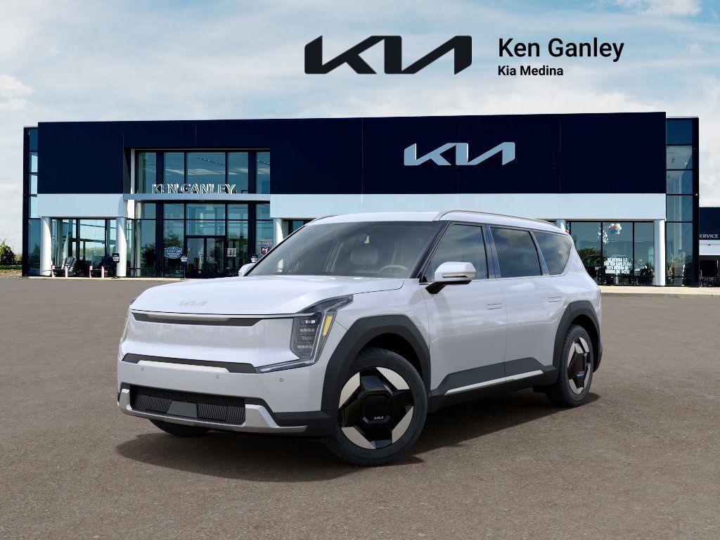 Glacial White Pearl 2026 Kia EV9 SUV / Crossover All-Wheel Drive 1-Speed Automatic