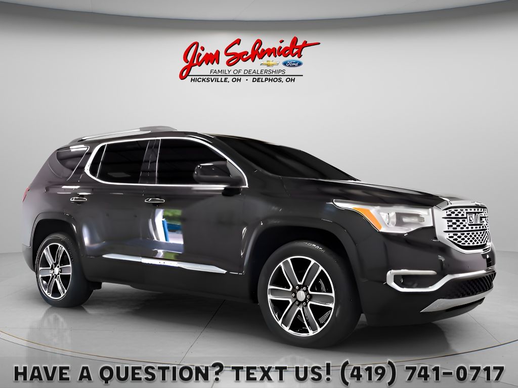 Black (Ebony Twilight Metallic) 2017 GMC Acadia SUV / Crossover Front-Wheel Drive 6-Speed Automatic