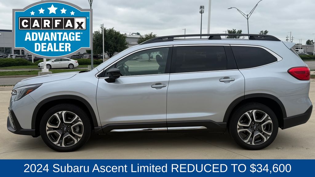 Used 2024 Subaru Ascent Limited with VIN 4S4WMARD8R3421157 for sale in Kansas City