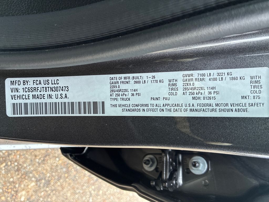 New 2026 Gray Ram Laramie image 30