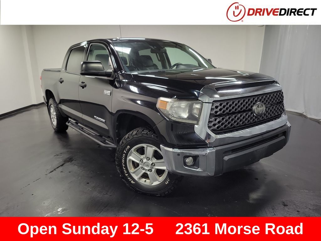 2018 Toyota Tundra Negro (Midnight Black Metallic) Camioneta Todo terreno 6 velocidades Automática marcha alta