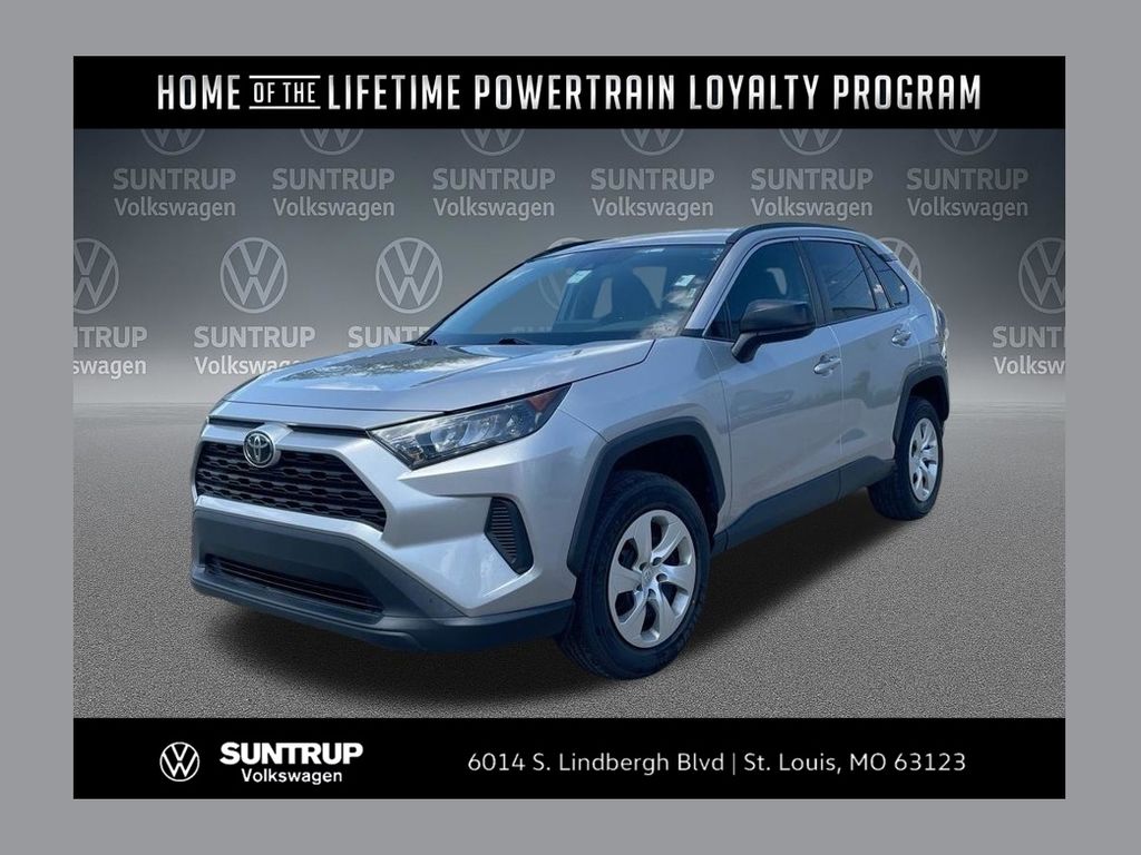 Silver Sky Metallic 2020 Toyota RAV4 LE FWD SUV / Crossover Front-Wheel Drive 8-Speed Automatic