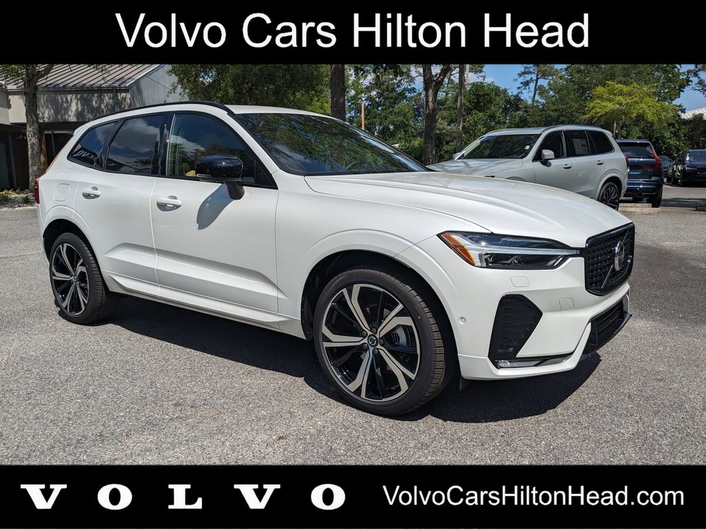 Crystal White 2025 Volvo XC60 B5 Ultra Dark Theme AWD SUV / Crossover All-Wheel Drive Automatic