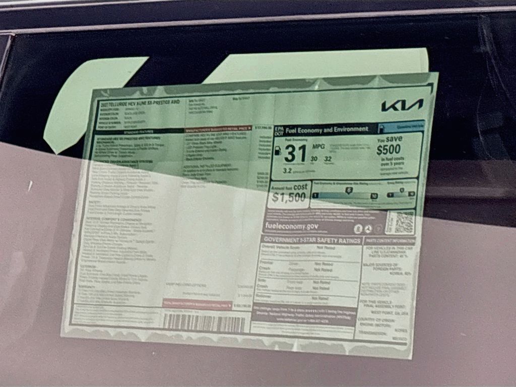 2027 Kia Telluride Hybrid X-Line SX Prestige