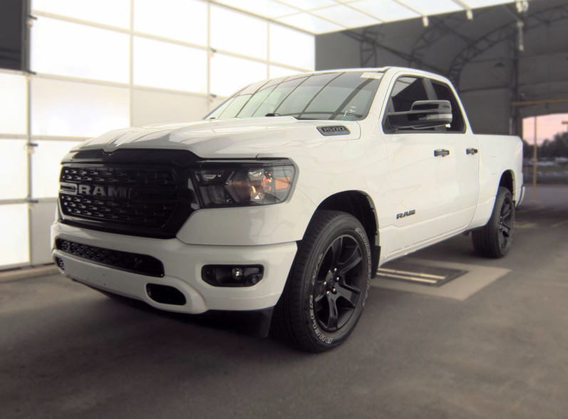 Bright White Clearcoat 2023 RAM 1500 Pickup Truck Four-Wheel Drive 8-Speed Automatic