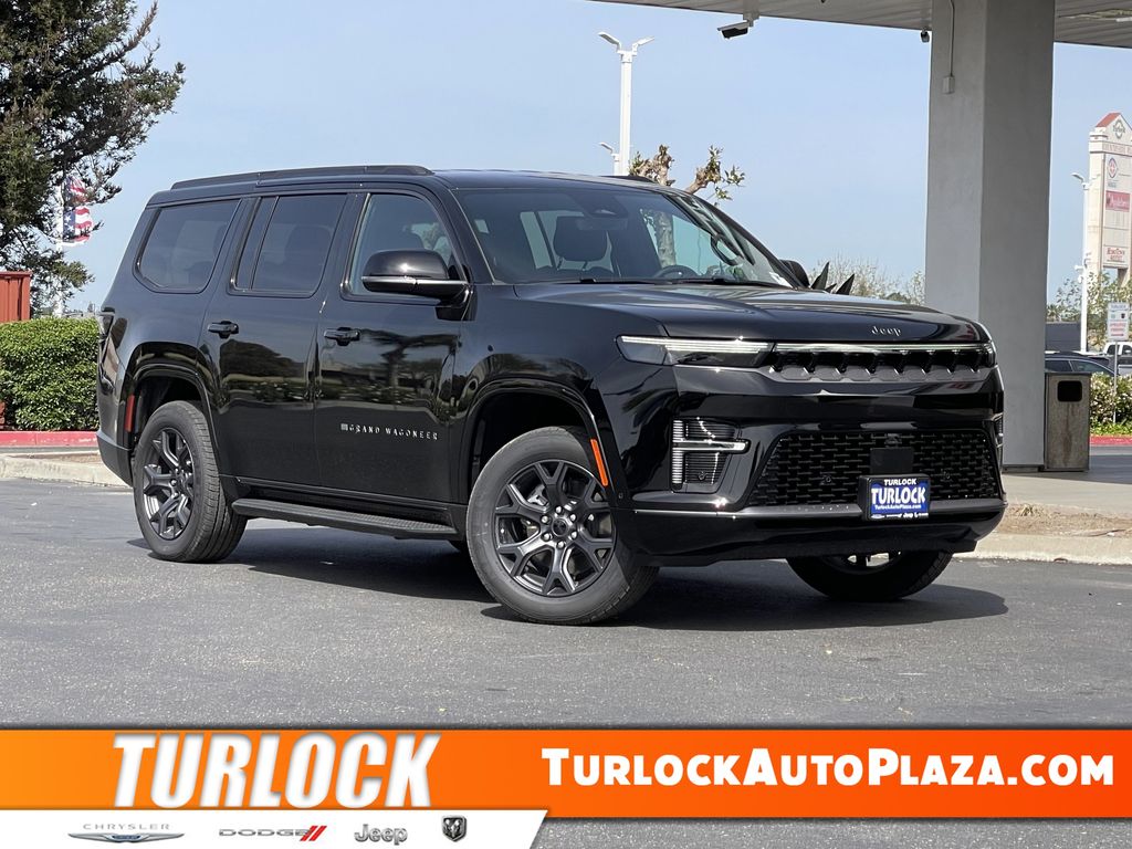 High Gloss Black 2026 Jeep Grand Wagoneer SUV / Crossover Four-Wheel Drive 8-Speed Automatic