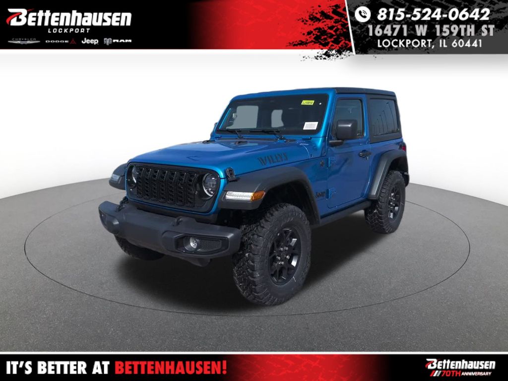Blue Pearl 2026 Jeep Wrangler SUV / Crossover Four-Wheel Drive 8-Speed Automatic