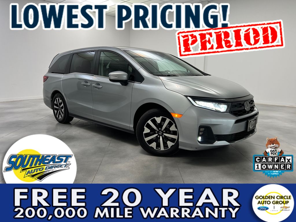 Solar Silver Metallic 2025 Honda Odyssey Minivan Front-Wheel Drive Automatic