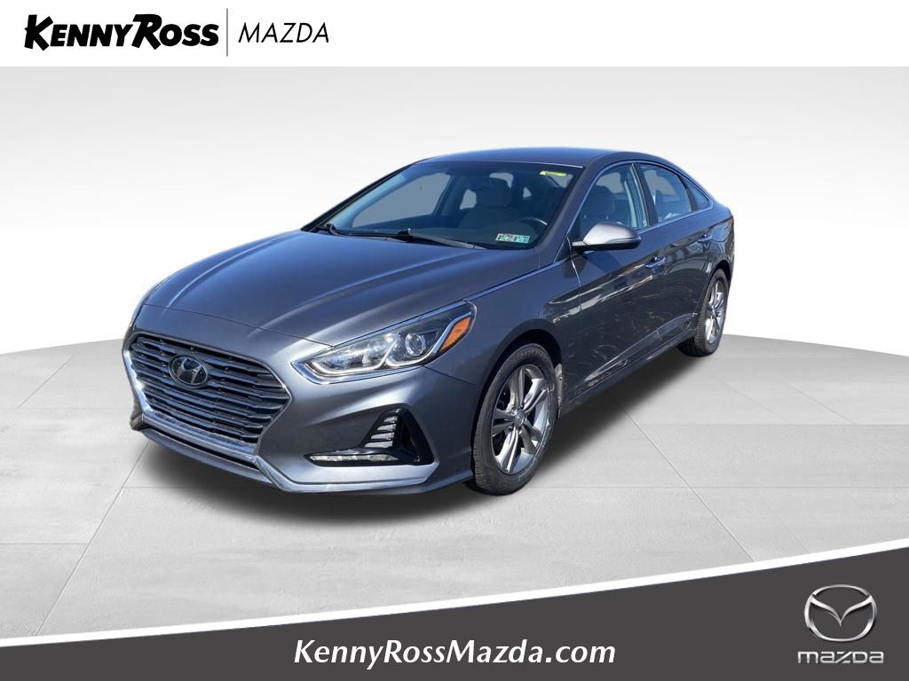 Machine Gray 2018 Hyundai Sonata SEL FWD Sedan Front-Wheel Drive 6-Speed Automatic