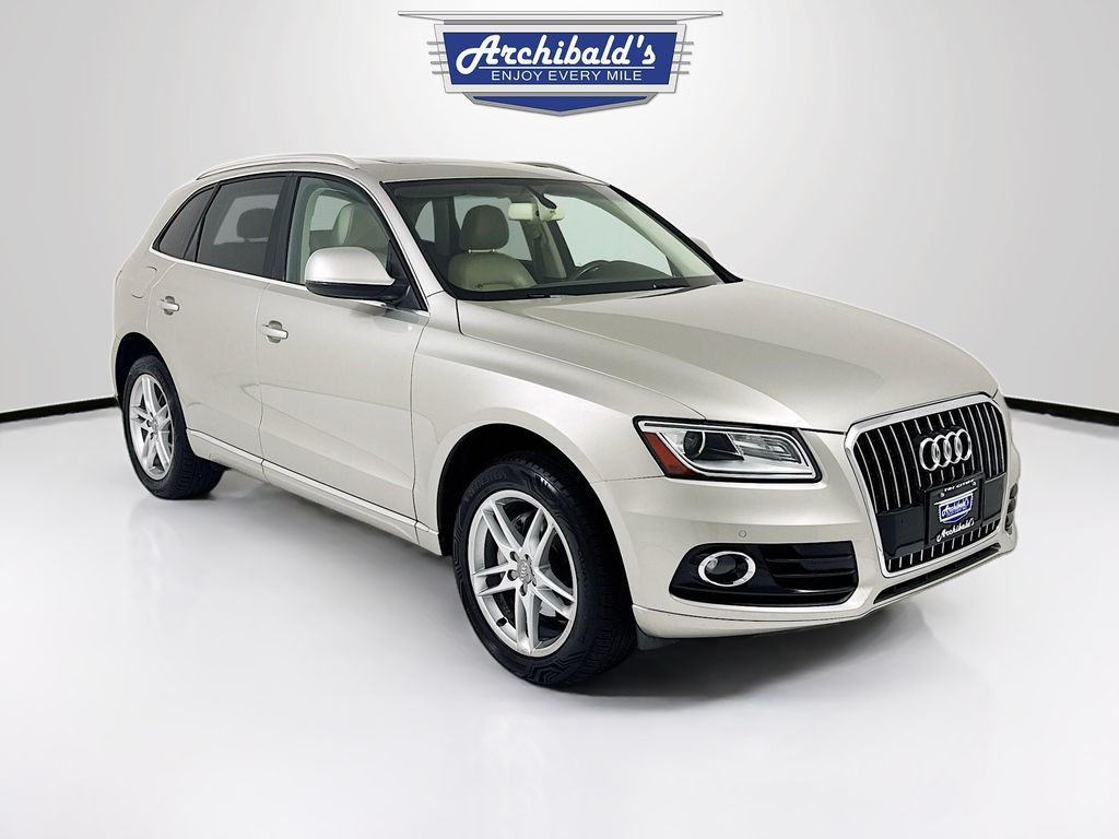 Cuvee Silver Metallic 2014 Audi Q5 2.0T quattro Premium Plus SUV / Crossover All-Wheel Drive 8-Speed Automatic