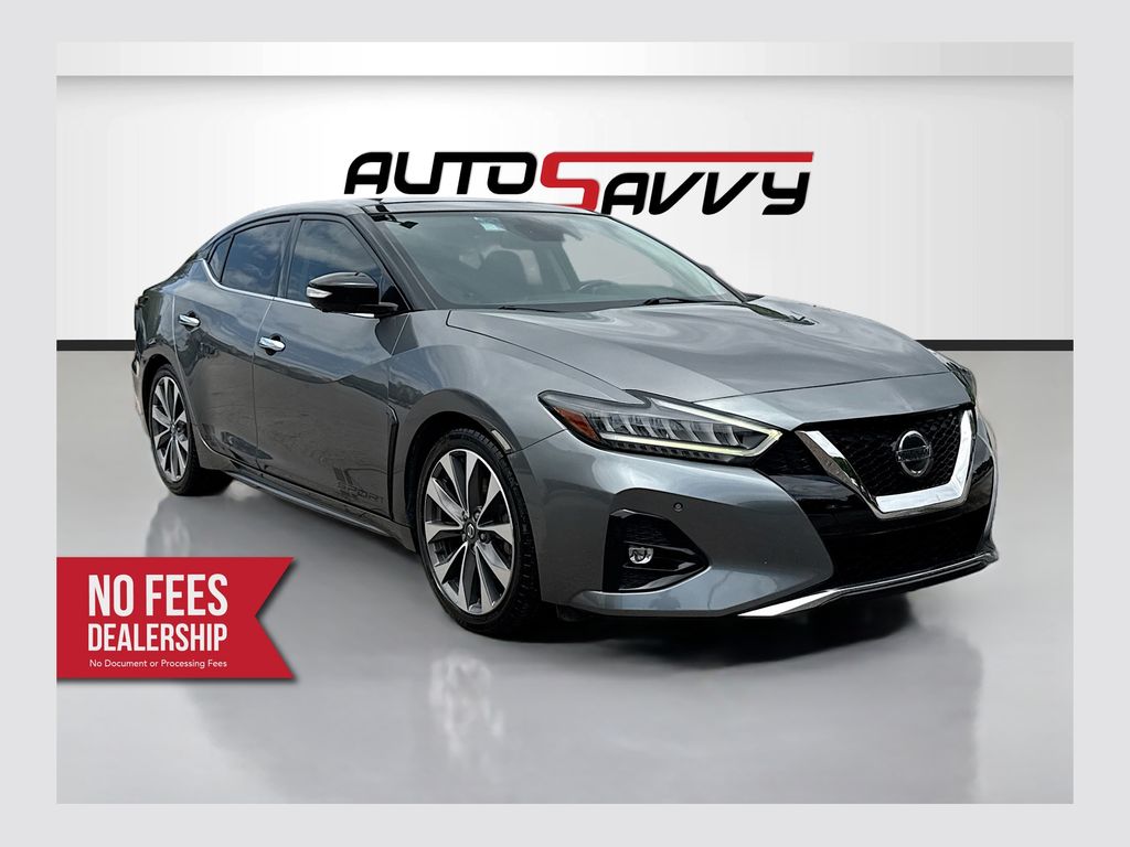 Gray (Gun Metallic) 2022 Nissan Maxima Sedan Front-Wheel Drive Continuously Variable Transmission