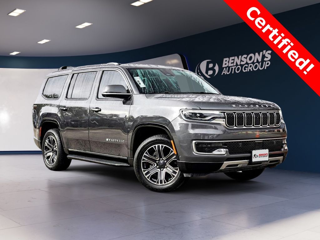 Baltic Gray Metallic Clearcoat 2022 Jeep Wagoneer Series III RWD SUV / Crossover 4X2 8-Speed Automatic