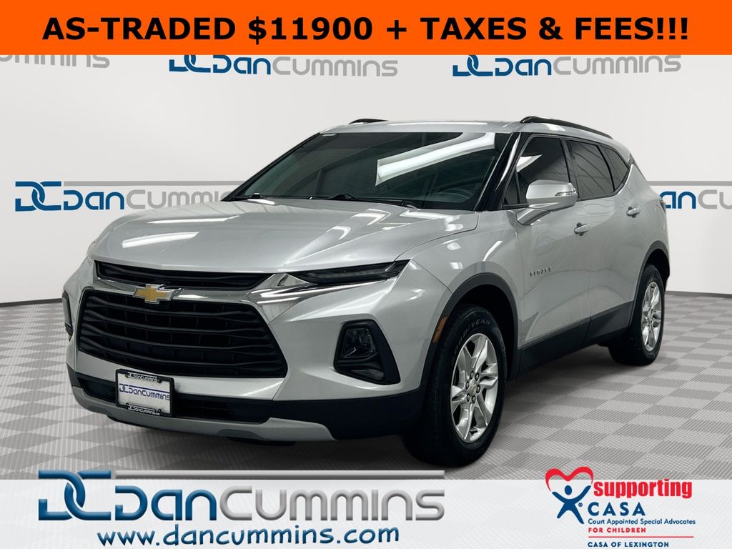 Silver Ice Metallic 2019 Chevrolet Blazer 1LT FWD SUV / Crossover Front-Wheel Drive 9-Speed Automatic