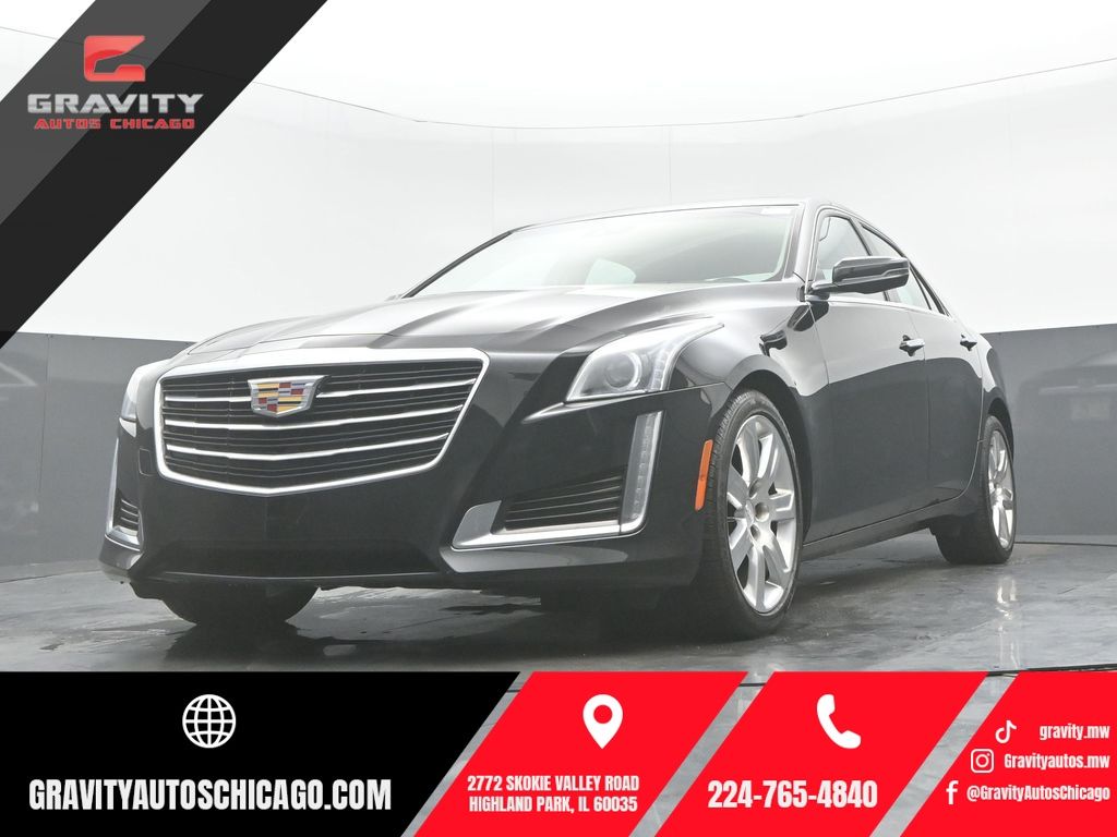 Black Raven 2016 Cadillac CTS Sedan All-Wheel Drive 8-Speed Automatic