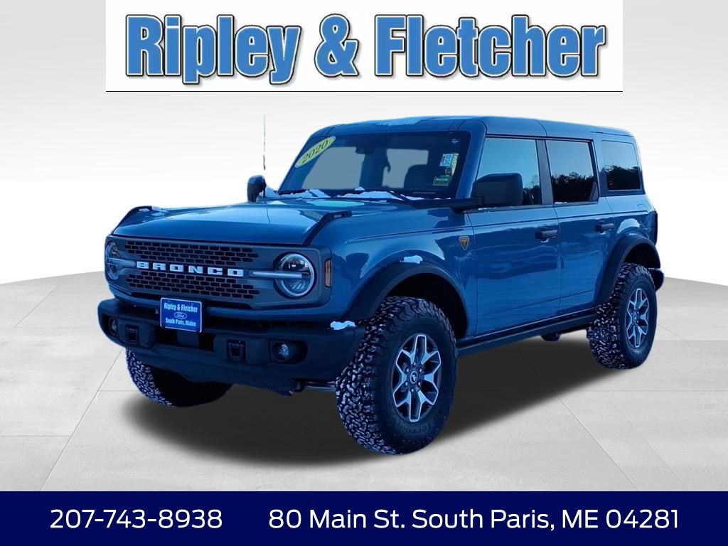 Blue (Azure Gray Metallic) 2025 Ford Bronco Badlands 4-Door 4WD SUV / Crossover Four-Wheel Drive Automatic
