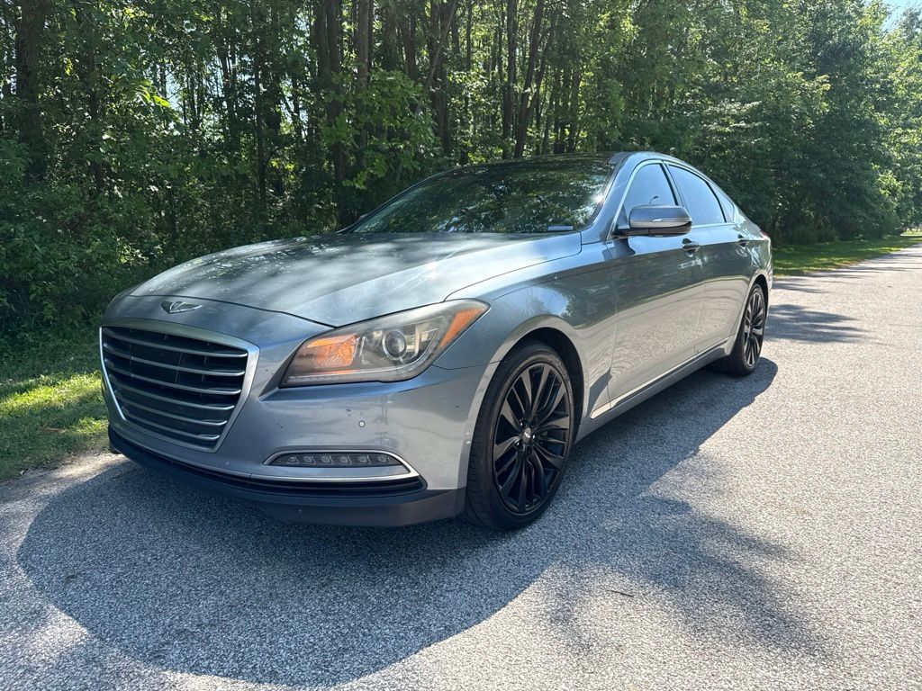 Gray 2015 Hyundai Genesis Sedan  8-Speed Automatic