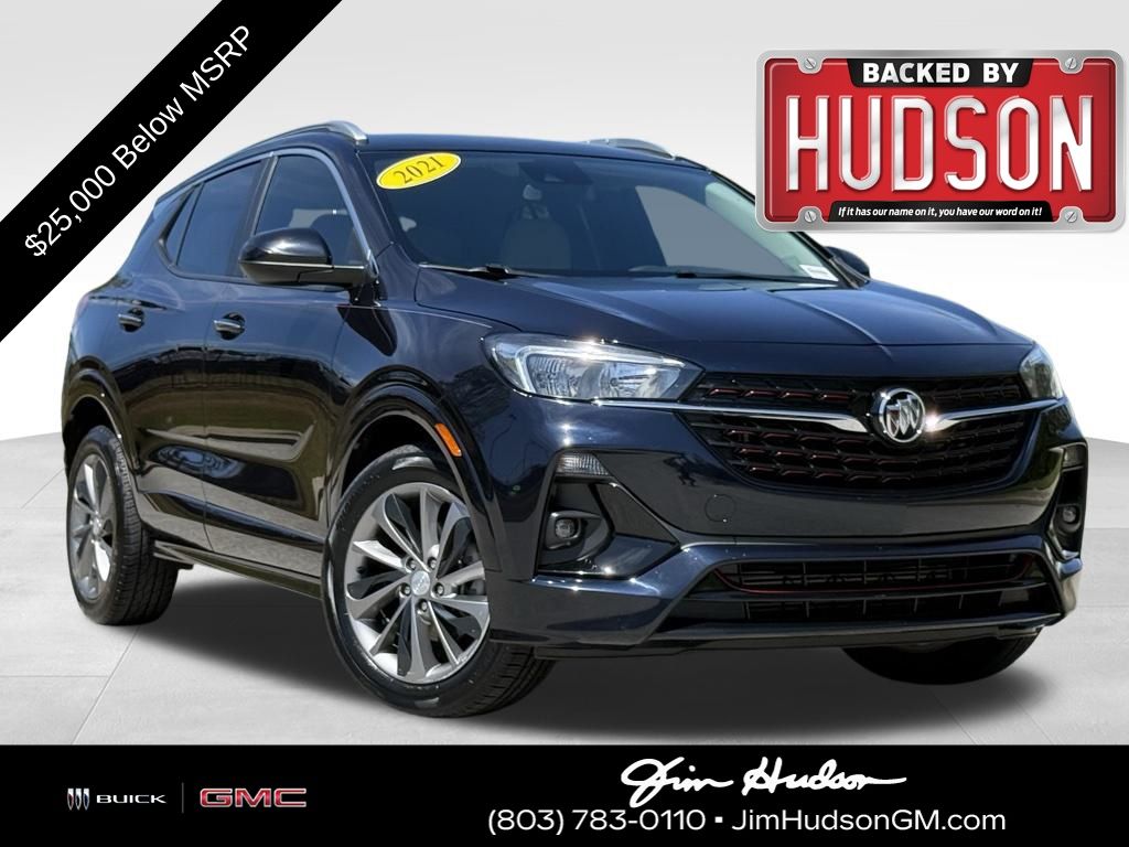 Blue Metallic 2021 Buick Encore GX Preferred FWD SUV / Crossover Front-Wheel Drive Continuously Variable Transmission