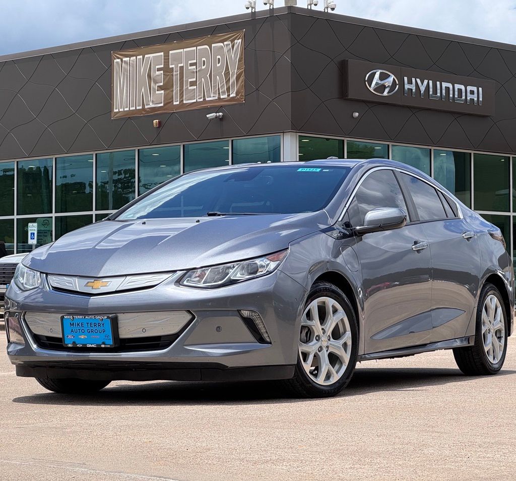 Gray (Steel Metallic) 2018 Chevrolet Volt Premier FWD Hatchback Front-Wheel Drive 1-Speed Automatic