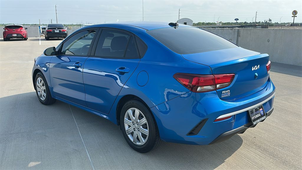 2022 Kia Rio S Blue at Bayway Chrysler Dodge Jeep Ram
