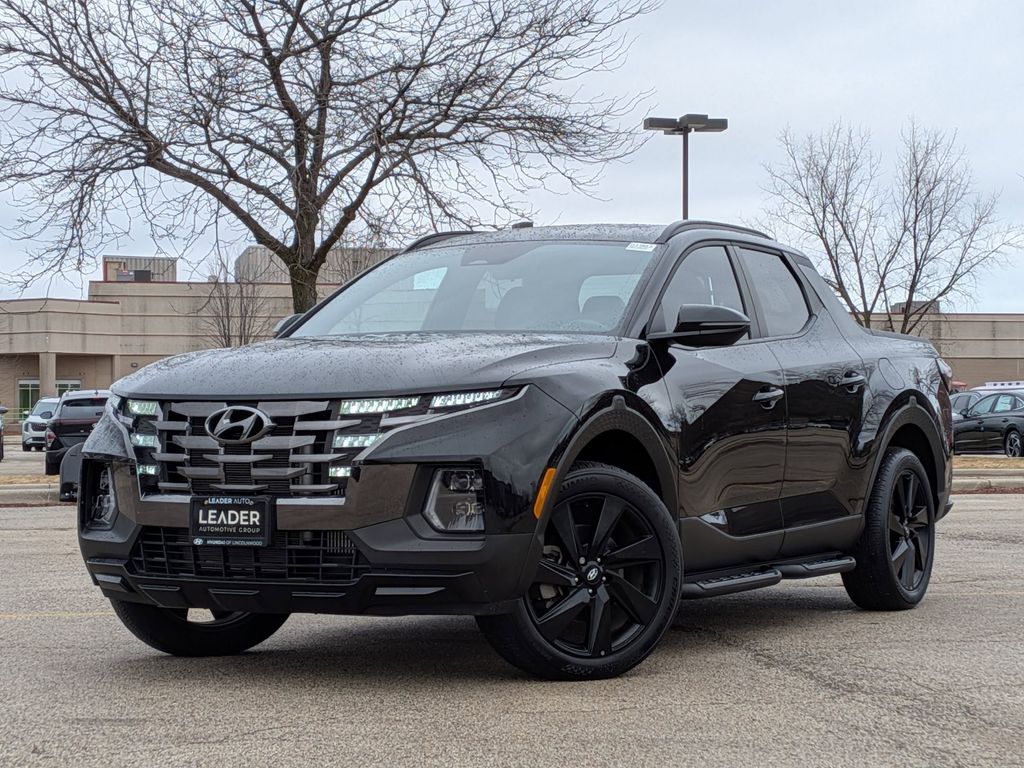 Phantom Black 2024 Hyundai Santa Cruz Night AWD Pickup Truck All-Wheel Drive Automatic