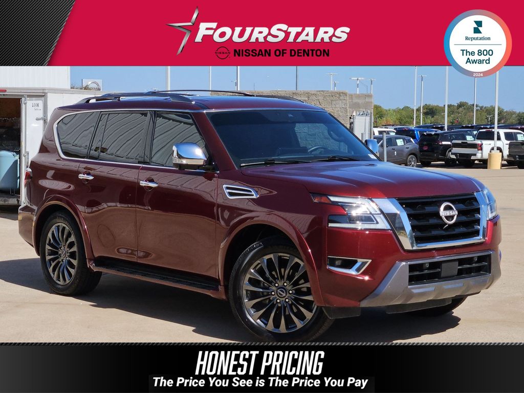 Coulis Red Pearl 2023 Nissan Armada SUV / Crossover 4X2 7-Speed Automatic