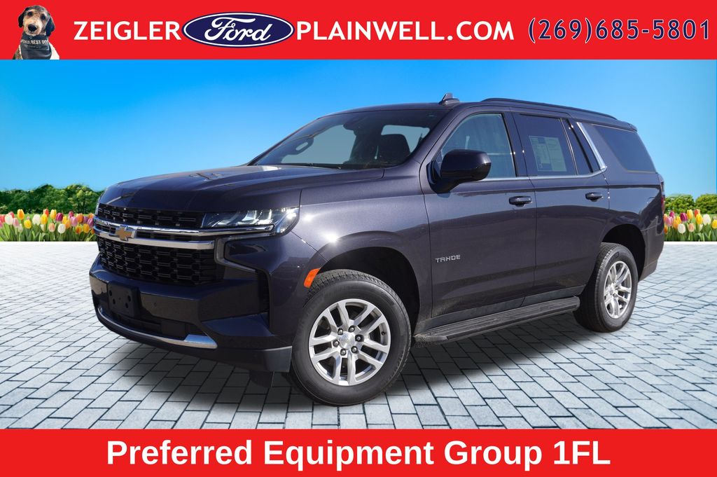 Dark Ash Metallic 2022 Chevrolet Tahoe SUV / Crossover Four-Wheel Drive