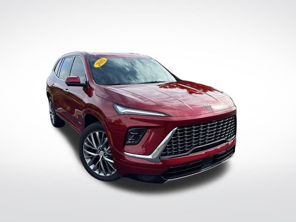 Cherry Red Tintcoat 2025 Buick Enclave SUV / Crossover Front-Wheel Drive 8-Speed Automatic