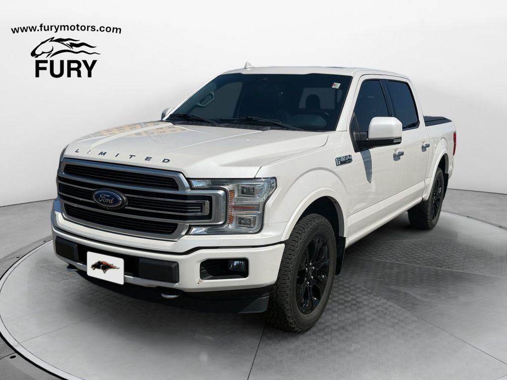 2018 White Ford F-150 4X4 Truck