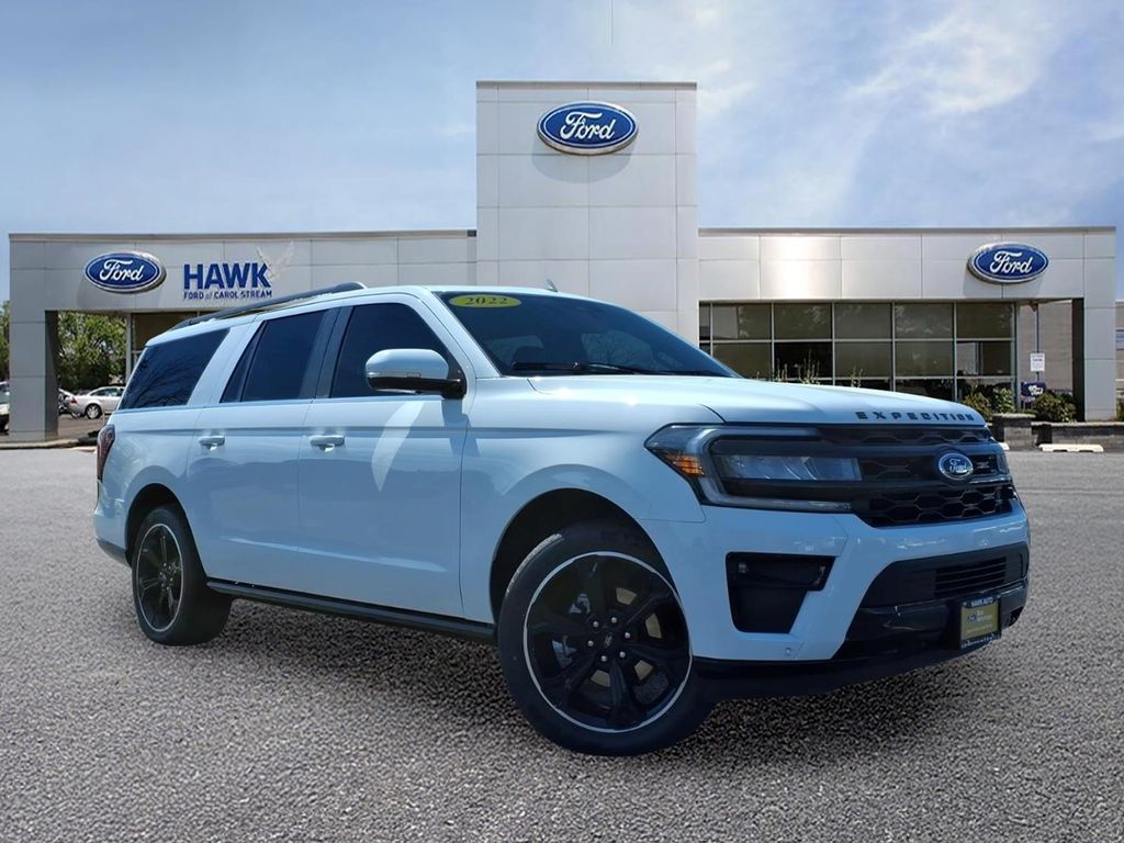 Oxford White 2022 Ford Expedition MAX Limited 4WD SUV / Crossover Four-Wheel Drive Automatic