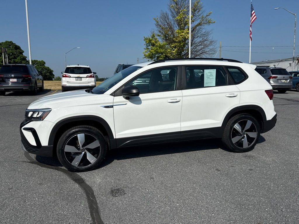 2023 Volkswagen Taos 1.5T S White at Auto Express Mitsubishi