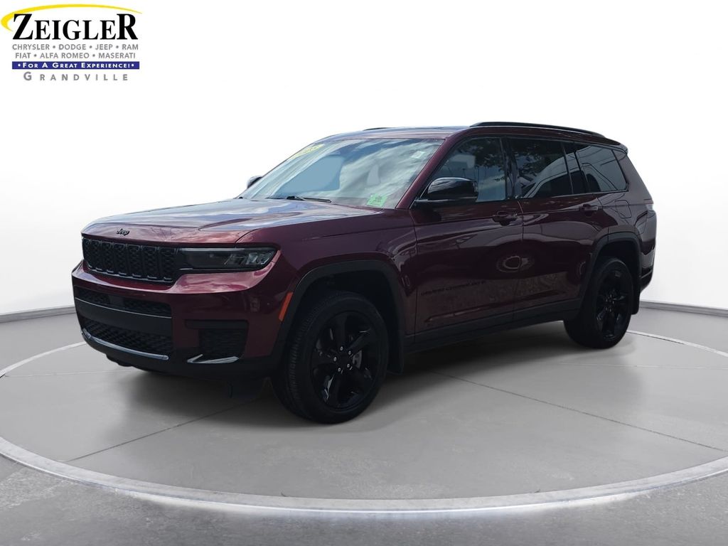 Velvet Red Pearlcoat 2023 Jeep Grand Cherokee L SUV / Crossover Four-Wheel Drive 8-Speed Automatic