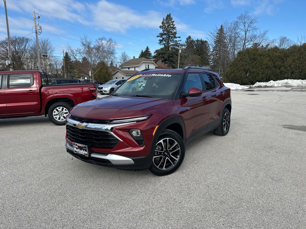 Red (Crimson Metallic) 2024 Chevrolet Trailblazer LT AWD SUV / Crossover Four-Wheel Drive 9-Speed Automatic