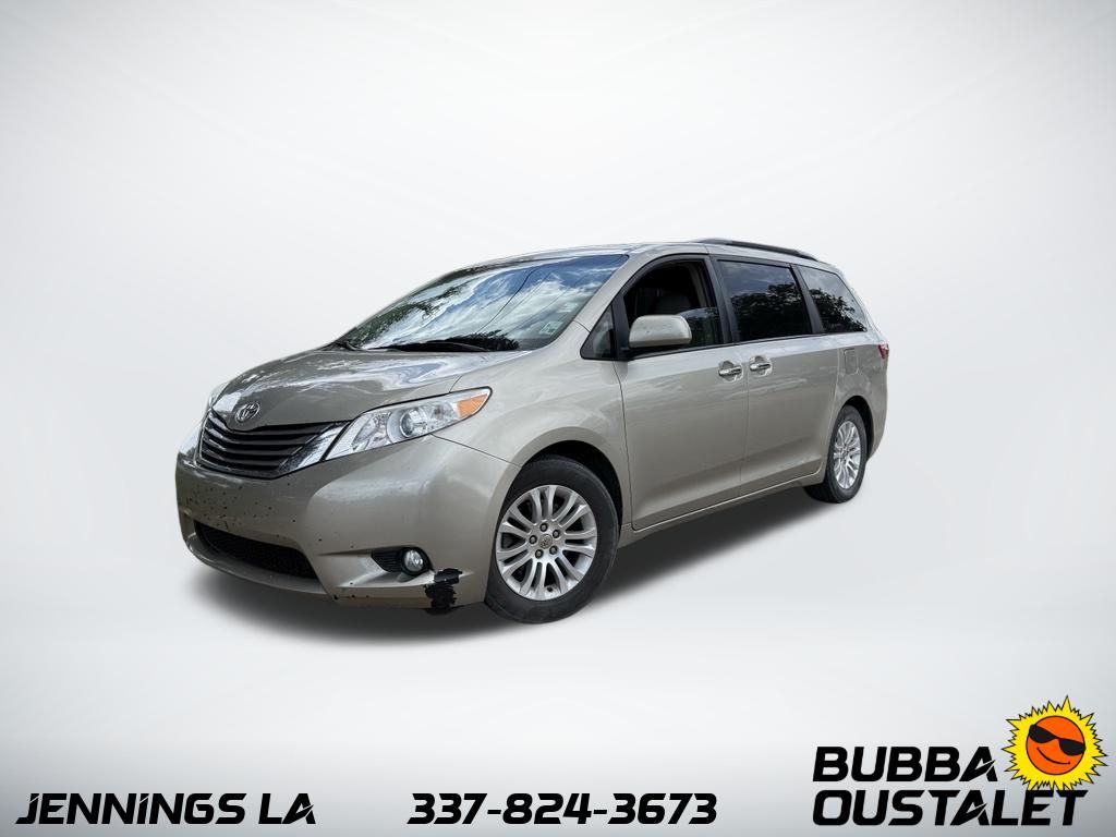 Creme Brulee 2015 Toyota Sienna Minivan Front-Wheel Drive 6-Speed Automatic Overdrive