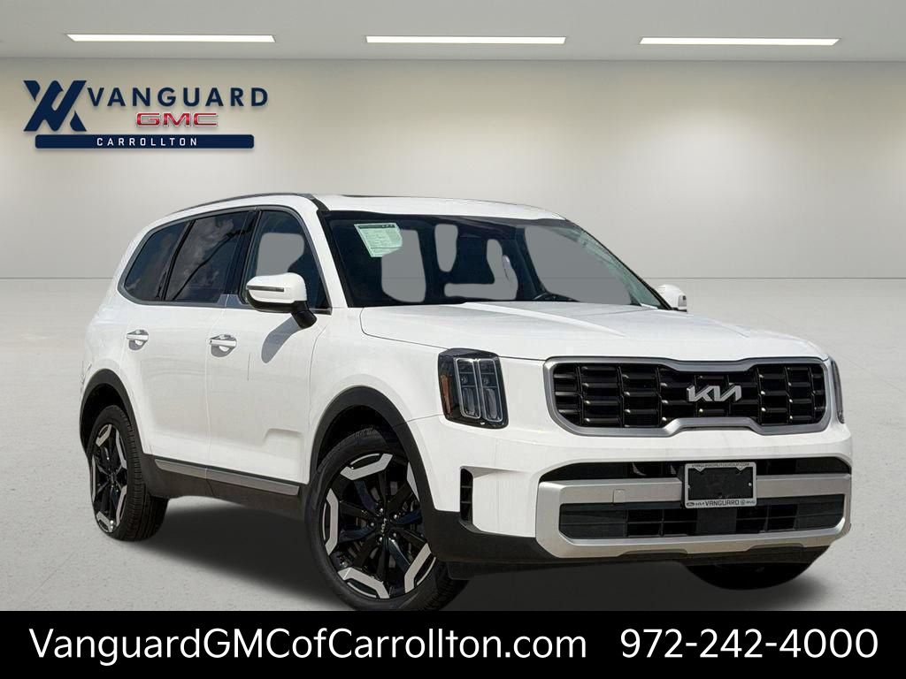 Glacial White Pearl 2025 Kia Telluride SUV / Crossover All-Wheel Drive 8-Speed Automatic