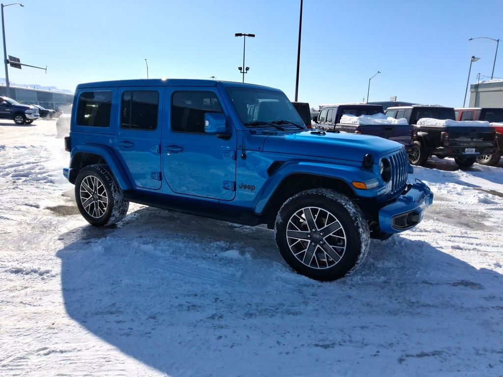 Used 2022 Jeep Wrangler Unlimited High Altitude 4XE with VIN 1C4JJXP66NW185504 for sale in Anchorage, AK